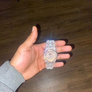 Iced Out Moissanite AP 1:1